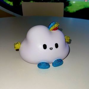 Cloud Night Light with Crystallized Details